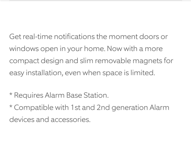 Ring Alarm Contact Sensor [2 Pack] 2nd Gen