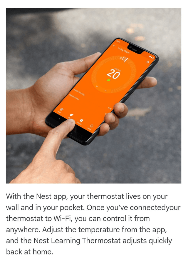 Google Nest Thermostat [Stainless Steel]
