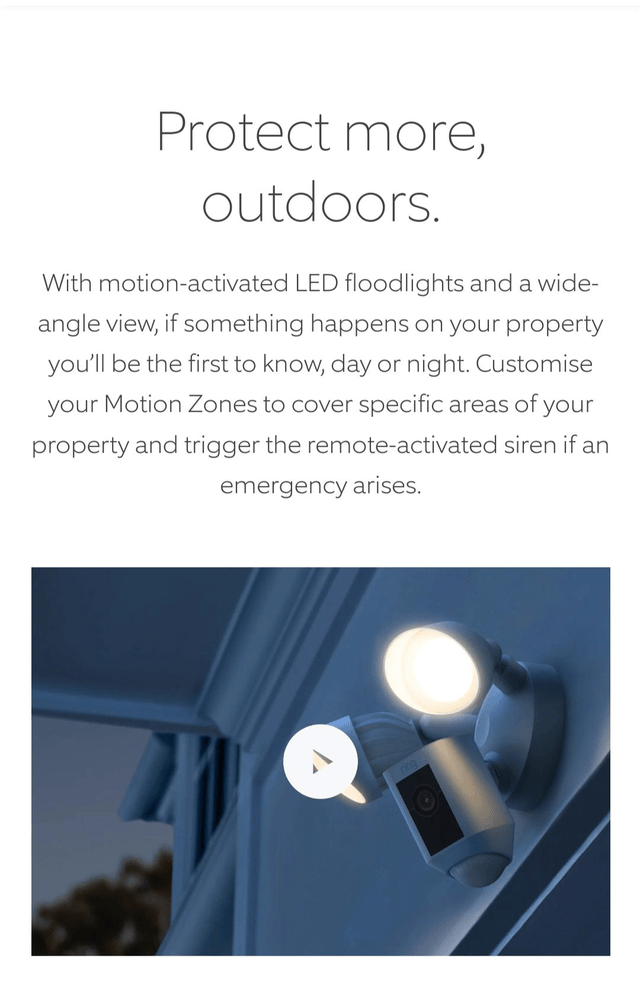 Ring Floodlight Camera Plus [wired]