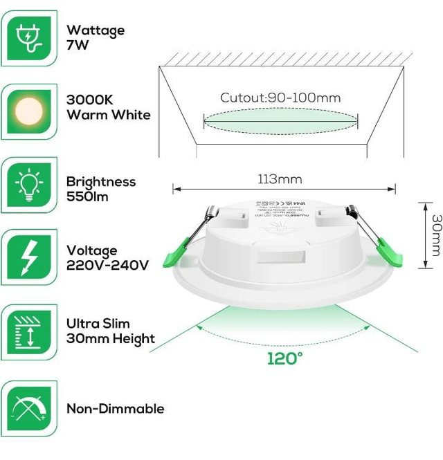 LED Slim Down Lighter