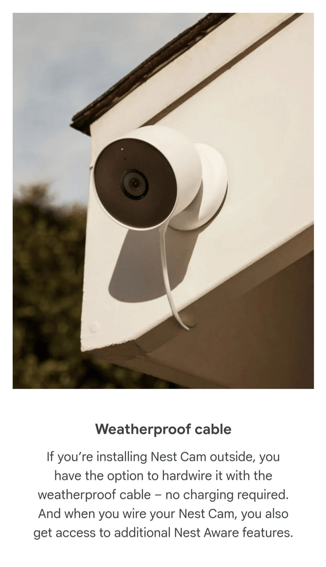 Google Nest Camera Outdoor or Indoor [battery]