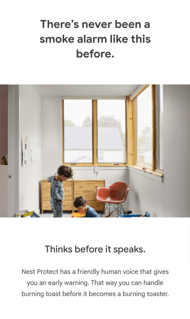 Google Nest Protect Wired Smoke and Carbon Monoxide CO Detector