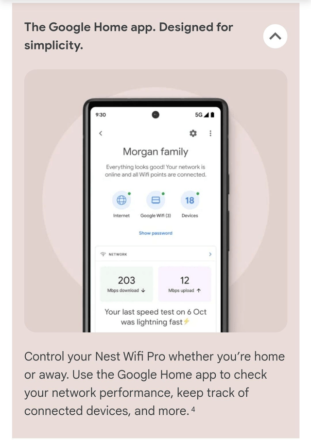 Google Nest Wifi Pro