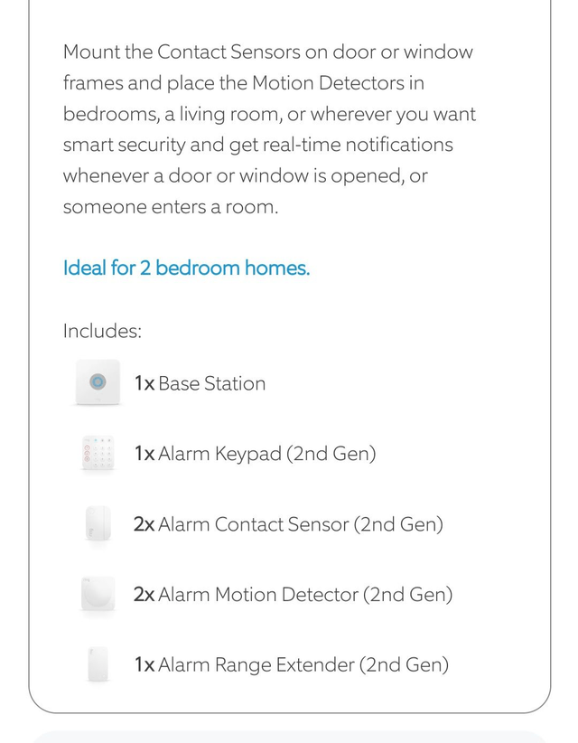 Ring Alarm Pack [M] no siren