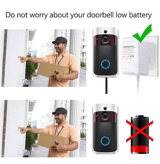 Plugin Power Adapter for doorbell