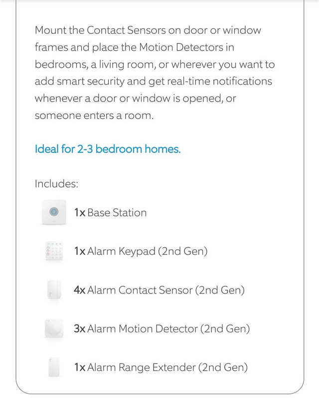 Ring Alarm Pack [L] no siren