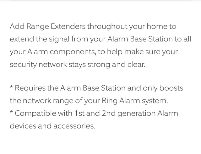 Ring Alarm Range Extender [2nd Gen]