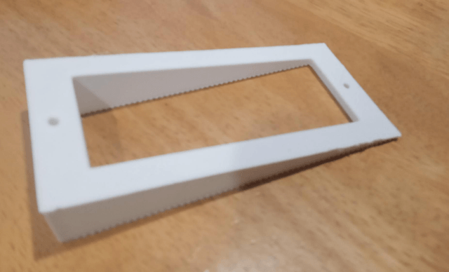 Ring Bracket - 10* Up And Down Wedge For Ring Wired Doorbell