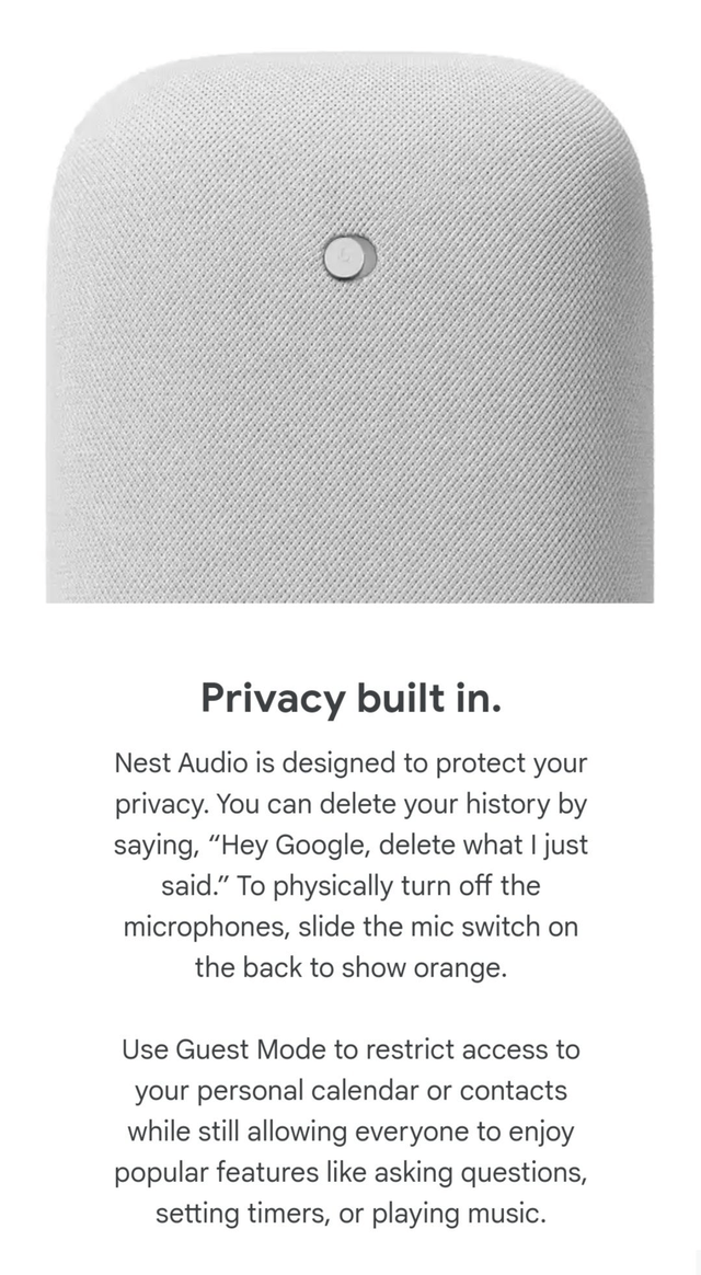 Google Nest Audio