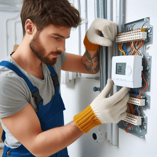smart thermostat installation service - dual zone - fixed price