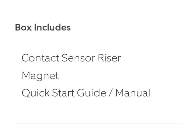 Ring Alarm Contact Sensor Riser