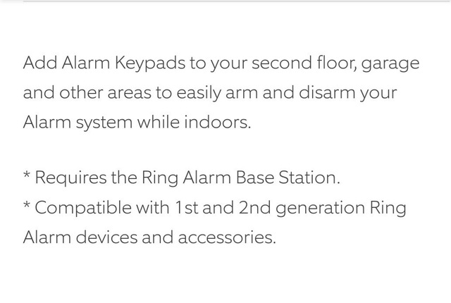 Ring Alarm Keypad [1st Gen]