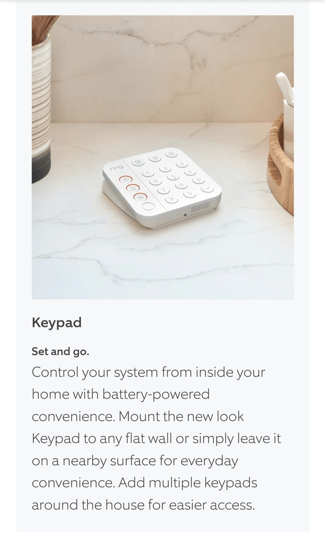 Ring Alarm Pack [L] With Siren
