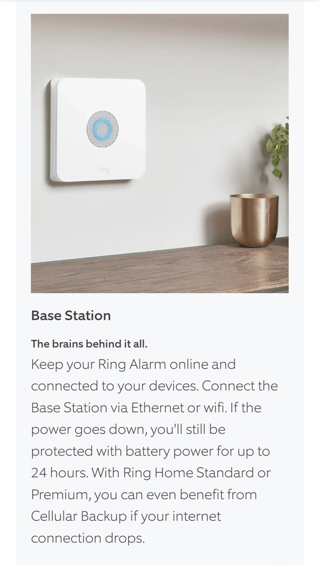 Ring Alarm Pack [S] no siren