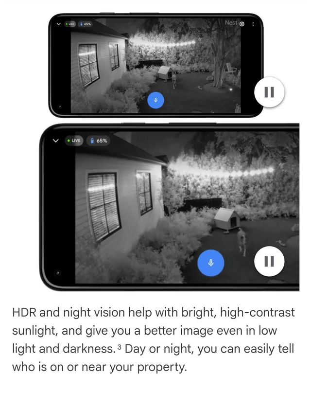 Google Nest Camera Outdoor or Indoor [battery]