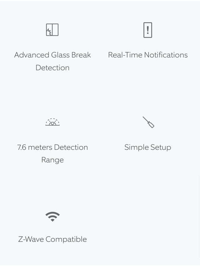 Ring Alarm Glass Break Sensor