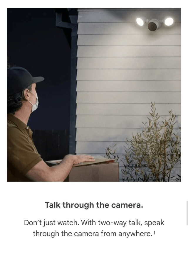 Google Nest Camera with Floodlight [wired]
