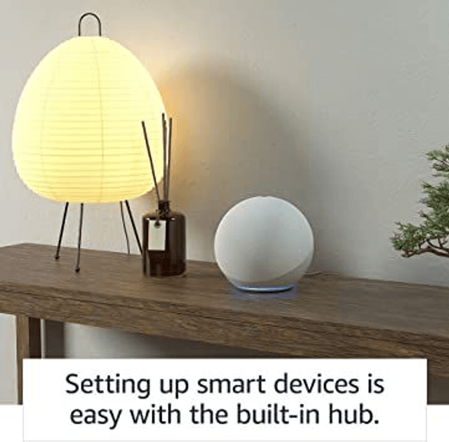 Echo (4th generation) | With premium sound, smart home hub and Alexa | Charcoal