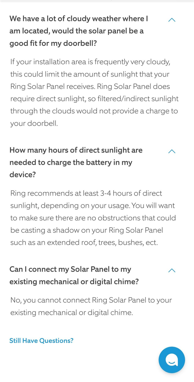 Ring Solar Panel
