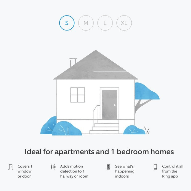 Ring Alarm + Indoor Camera 2nd Gen Pack [S] no siren