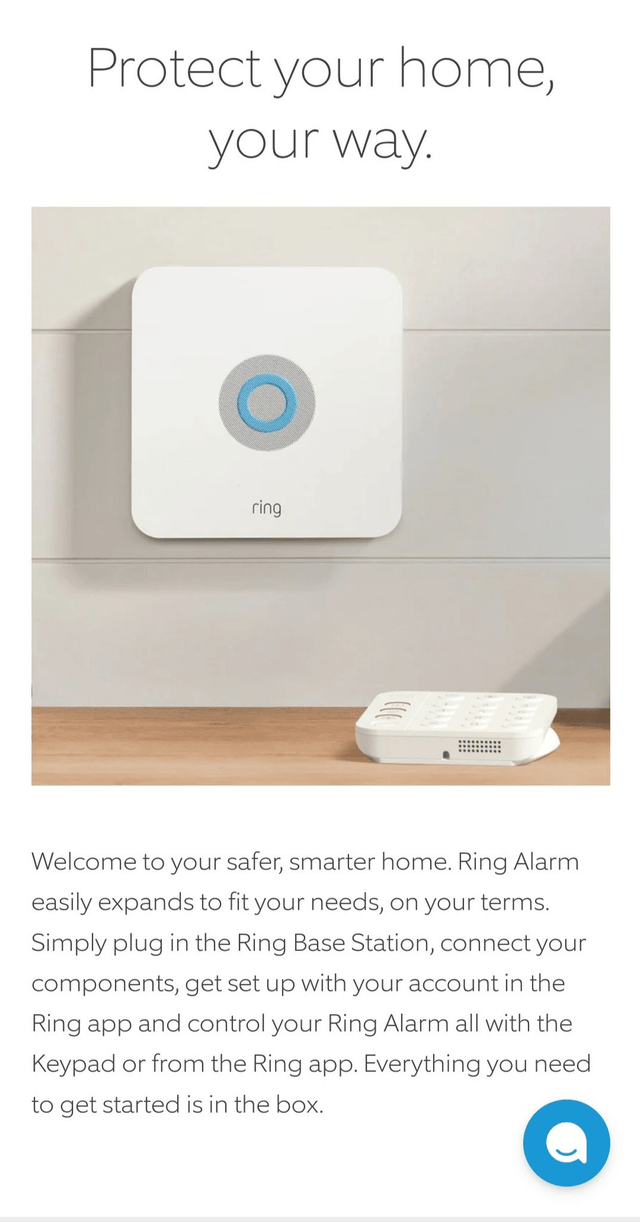 Ring Alarm Pack [M] no siren