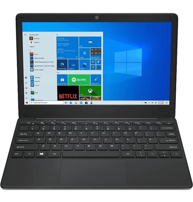 Laptop / PC setup of Customer Supplied device