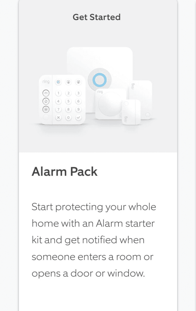 Ring Alarm Pack [S] no siren